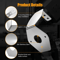 Stainless Steel Watermelon Light Bracket Set Turn Signal Mount Holder For Frame Adjustable Brackets 2