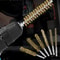 Brass Bore Cleaning Brushes 6x 14in Hex Shank Wire Brushes For Power Drill Rust Removal And Polishi