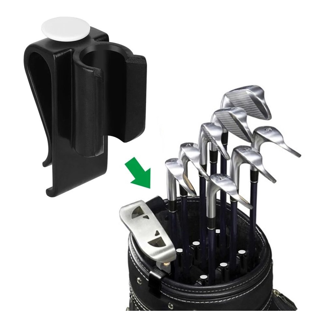 Golf Club Clip Organizer Putter Bag Holder Driver Protector Set Plastic Golf Bag Clips For Iron Clu 6