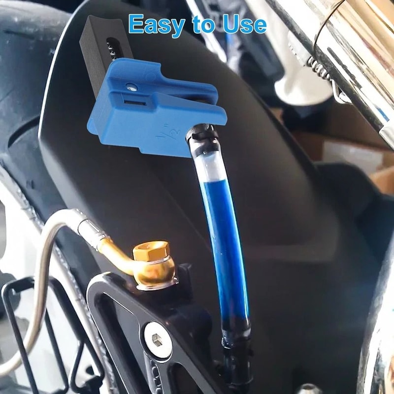 Brake Line Clamp Kit SpringLoaded Fluid Stopper Car Fluid Line Repair Tool 4