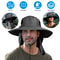 Wide Brim Sun Hat For Men Women UV Protection Hiking Fishing Cap With Neck Flap Lightweight Outdoor