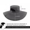 Wide Brim Sun Hat For Men Women UV Protection Hiking Fishing Cap With Neck Flap Lightweight Outdoor