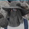 Wide Brim Sun Hat For Men Women UV Protection Hiking Fishing Cap With Neck Flap Lightweight Outdoor