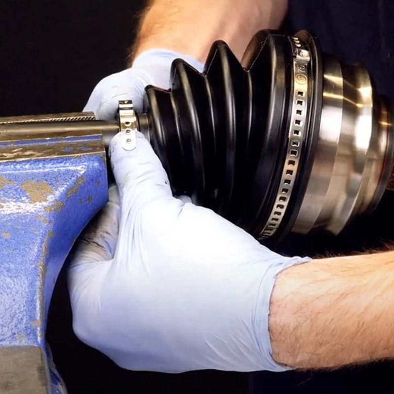 For Axle Joint Boot Crimp Clamp Pliers Tool Kit With Crimp Bands Replace Set 1