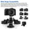 Triple Suction Cup Stand Car Mount Holder Action Camera Stable Universal Camera Mount 2