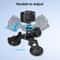 Triple Suction Cup Stand Car Mount Holder Action Camera Stable Universal Camera Mount 4
