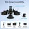 Triple Suction Cup Stand Car Mount Holder Action Camera Stable Universal Camera Mount 6