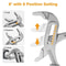 HeavyDuty Set Adjustable Water Pump Pliers V Jaw Tongue Groove PliersProfessional Plumbing Tools 4