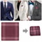 Classic Hankies Cotton Men Handkerchiefs Hanky Pocket Square Stylish Soft Fabric Perfect Gift 3