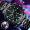 Luminous Luxury Wristwatch Waterproof Mens Watch Classic Stainless Steel Watch 4
