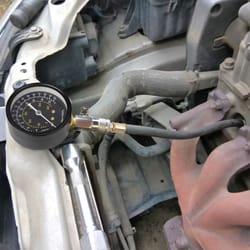 compression testing gauge, engine compression tester kit with hose, bar, for automotive & small engines