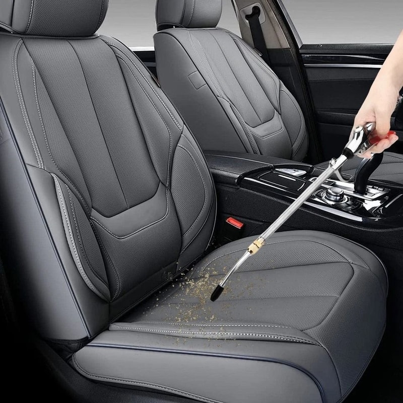 Extendable Heavy Duty Air Blow Gun Nozzle High Flow Dust Removal Tool Male Quick Plug 2