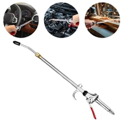 extendable heavy duty air blow gun, nozzle, high flow dust removal tool, male quick plug