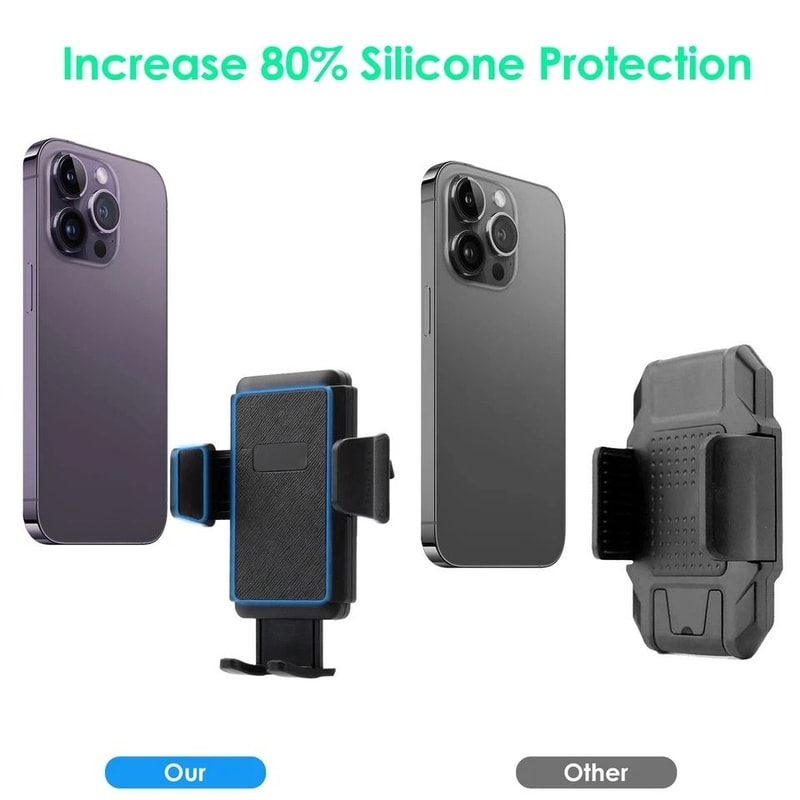 Adjustable Car Phone Mount CD Slot Or Air Vent Holder For IPhone Samsung Galaxy Phones Thick Case 6