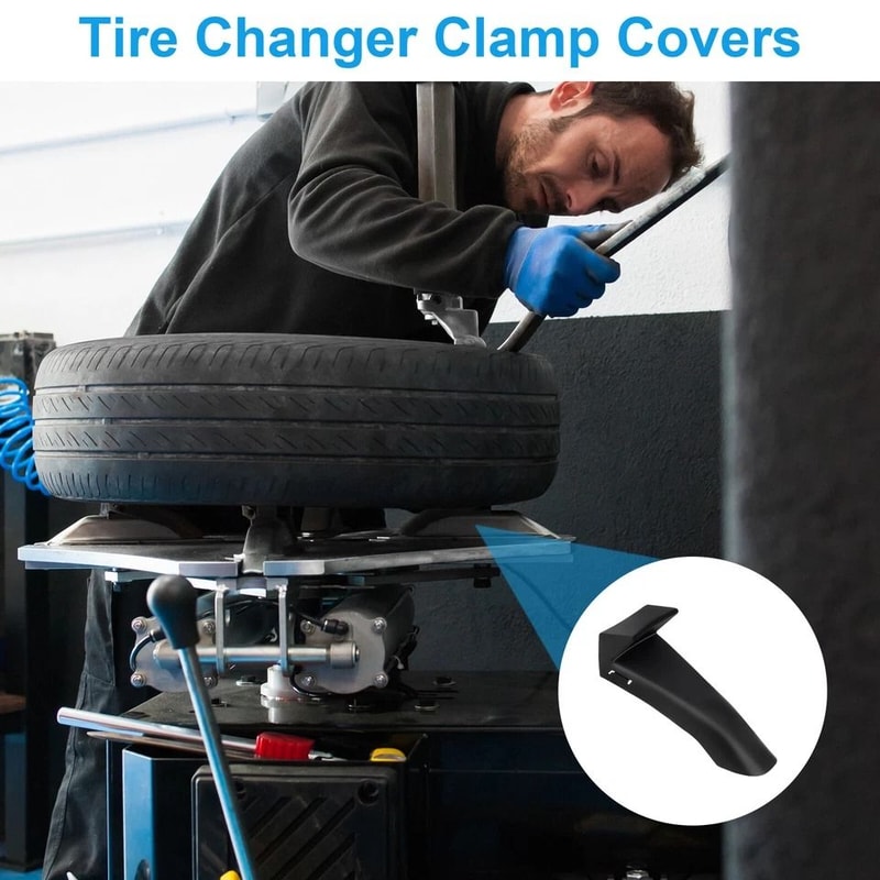 Tire Changer Rim Clamp Covers Nylon Plastic Jaw Guard Inserts Wheel Repair Machine Tool Protector 2