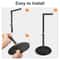 Freestanding Toilet Paper Holder Stand Stainless Steel Towel Rack Portable And Rustproof Ideal For 2