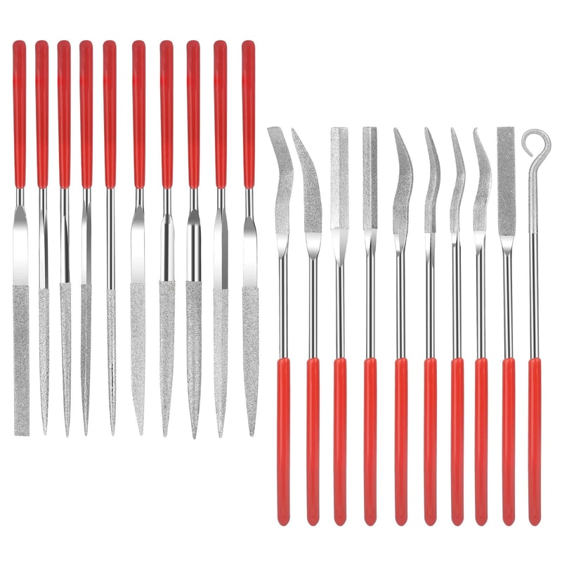 Diamond Needle File Set For Jewelry Metal Stone Wood Glass Precision Carving Polishing Tools 1