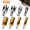 TitaniumPlated Carbon Steel Wood Plug Hole Cutter Dowel Maker Cutting Set Shank Drill Bit For Woodw