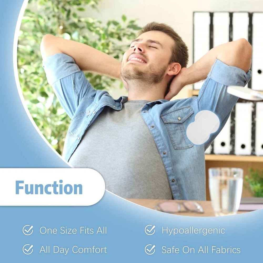 Breathable Underarm Sweat Stickers Disposable Absorber Pads Shield Guard For Ultimate Comfort And F 5