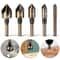HighSpeed Steel Countersink Drill Bit Set Angled For Wood Plastic Metal And More 0