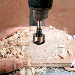 high-speed steel countersink drill bit set, angled, for wood, plastic, metal, and more