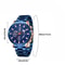 Stainless Steel Quartz Watch For Men Waterproof Business Wristwatch Luminous Classic 4