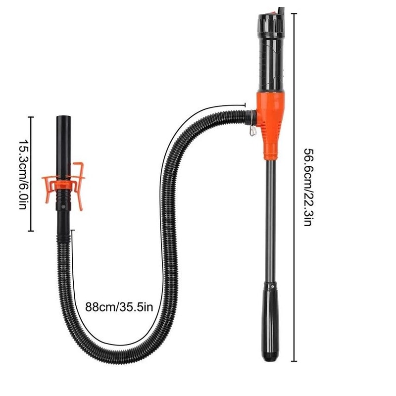 Battery Operated Electric Siphon Pump GPM For Gasoline Oil Water Fuel Liquid Transfer Pump 1