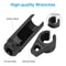 Oxygen Sensor Wrench Sensor Removal Tool Slotted Socket And Drive Sizes 6