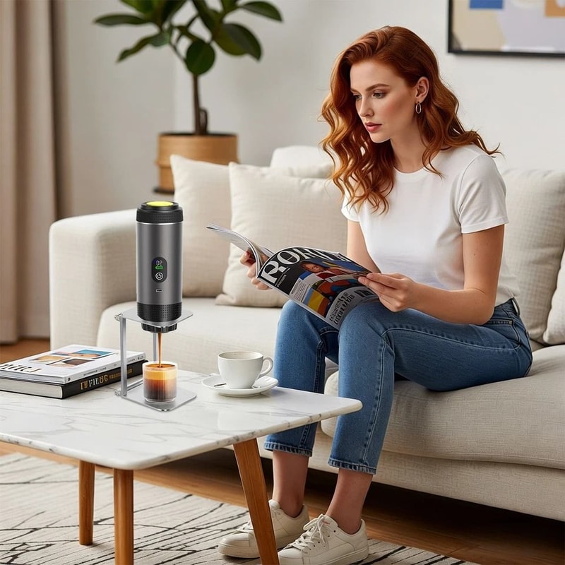 Portable Aluminum Espresso Stand Foldable Dripper Stand For Pour Over Coffee Compact For Travel Ho 2