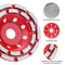 Diamond Grinding Wheel Disc Concrete Stone Granite Segment Aperture HighPerformance 7