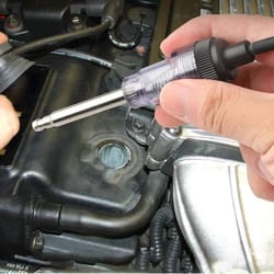 ignition system coil tester, spark plug diagnostic tool, auto engine tester, troubleshooting tool for cars, trucks, mowe