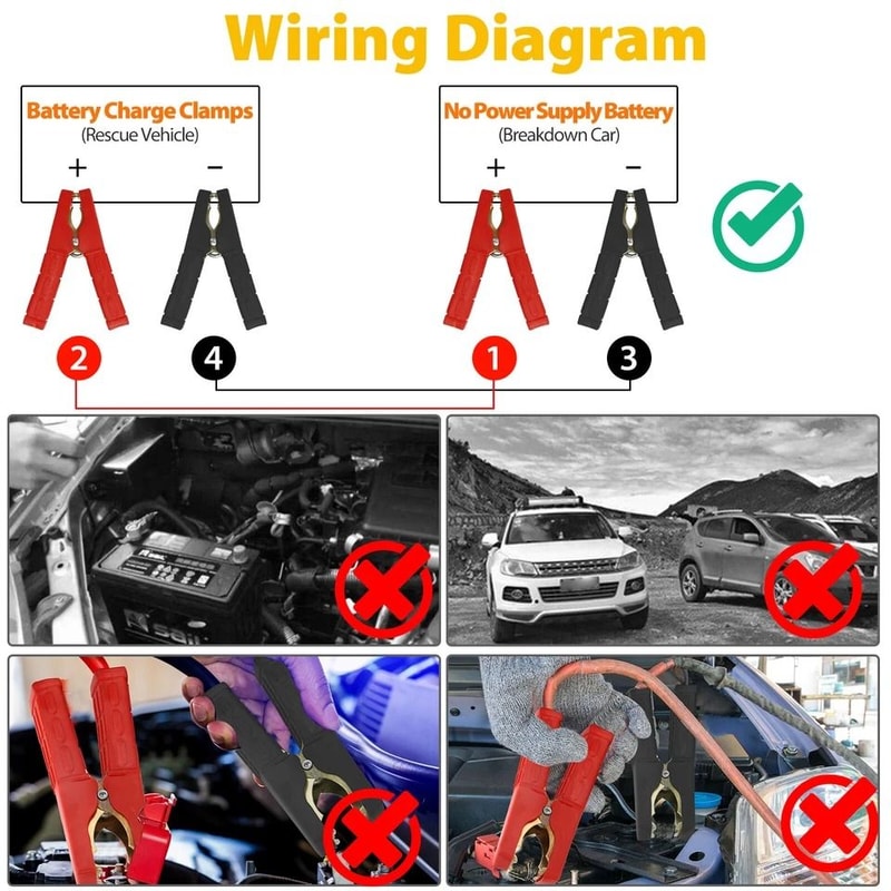 Heavy Duty Car Battery Alligator Clips Copper Crocodile Clip Clamps For Soldering Electrical Testin 2