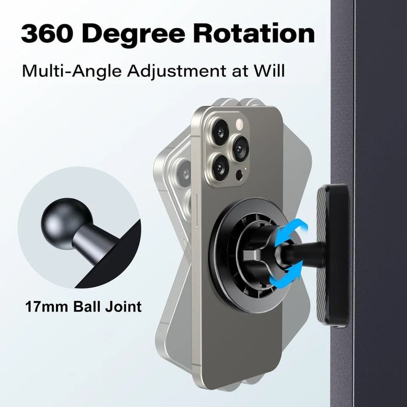 Magnetic Phone Holder For Gym DualSided Magnet Universal Golf Cart Mount Compatible With IPhone 4