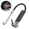 Tire Inflator With Pressure Gauge Dual Head Air Chuck For Easy Inflation HeavyDuty Hose 0