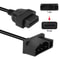 Ford OBD1 To OBD2 Adapter Check Engine Scanner Tool Diagnostic Code Reader 6