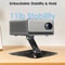 Universal Projector Stand Foldable Desktop Ceiling Mount With 14 Screw For Home Office Use 5
