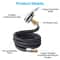 Tire Inflator Hose Extension Adapter For Schrader Valves Compatible With Cars Motorcycles Bikes 8