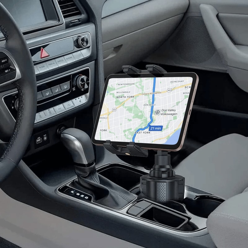 Adjustable Car Mount Holder For IPhone IPad Samsung Tablet Secure Phone Stand For Cars SUVs Trucks 8