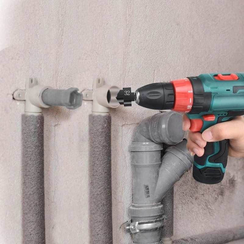 PPR Lifting Stepped Reamer Drill Bit For Water Pipe Tube Repair Chamfering Deburring Expansion 2