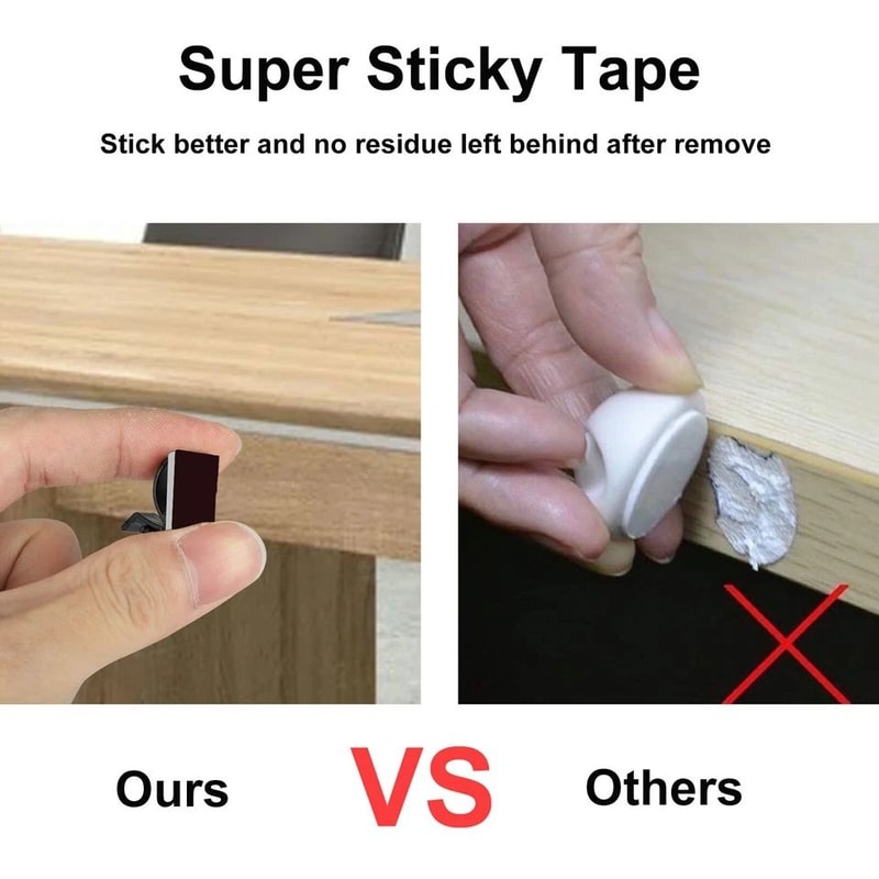 SelfAdhesive Cable Clips Wire Clamp Organizer For Power TV Computer Cords SpaceSaving Wire Manageme