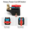 Rotary Battery Disconnect Switch Isolator For Cars Trucks RVs Boats Easy To Install Operate 6