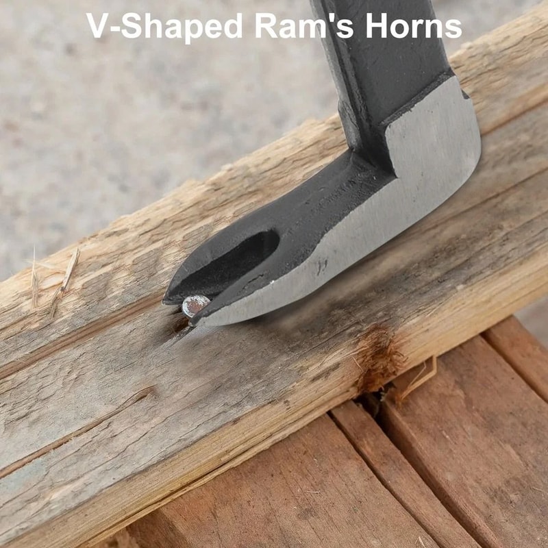 Nail Puller Tool MultiFunctional Pry Bar For Concrete Woodworking Demolition Heavy Duty Nail Extrac 10