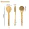 Natural Boar Bristle Bath Brush With Long Handle EcoFriendly Bamboo Back Scrubber For Skin Exfoliat 3