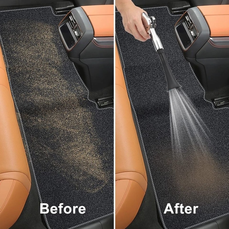 HighPressure Car Cleaning GunRotating Tornado Air Blow Tool NPT For Efficient Interior And Exterior 4