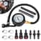 Pressure Tester Gauge For Gasoline Fuel Injection Connectors Analog Fuel System Diagnostic Tools 3