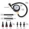 Pressure Tester Gauge For Gasoline Fuel Injection Connectors Analog Fuel System Diagnostic Tools 4