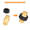 Brass Pressure Washer Adapter Quick Connect Hose Fitting Durable HighPressure Connector 5