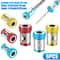 Magnetic Screw Ring Set For Hex Shank Durable Screwdriver Power Bits Aluminum Alloy NoSlip Work Sol 2
