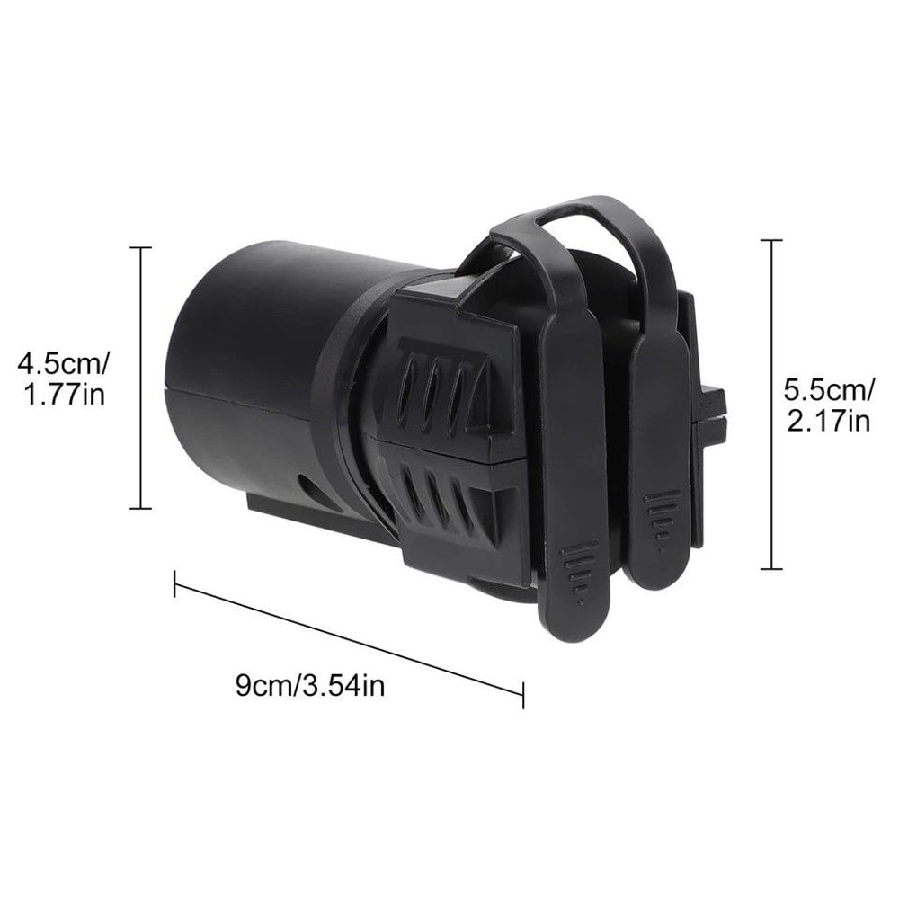 Round To Pin Flat Trailer Adapter Durable Plug For Truck Wiring Boat Trailers RV Tow Lights 6