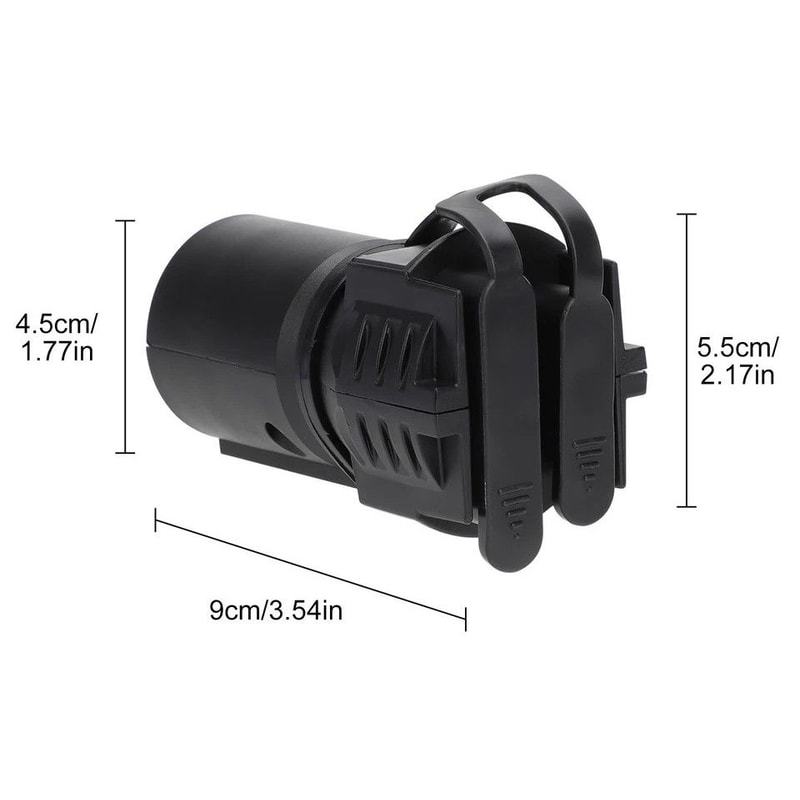 Round To Pin Flat Trailer Adapter Durable Plug For Truck Wiring Boat Trailers RV Tow Lights 6